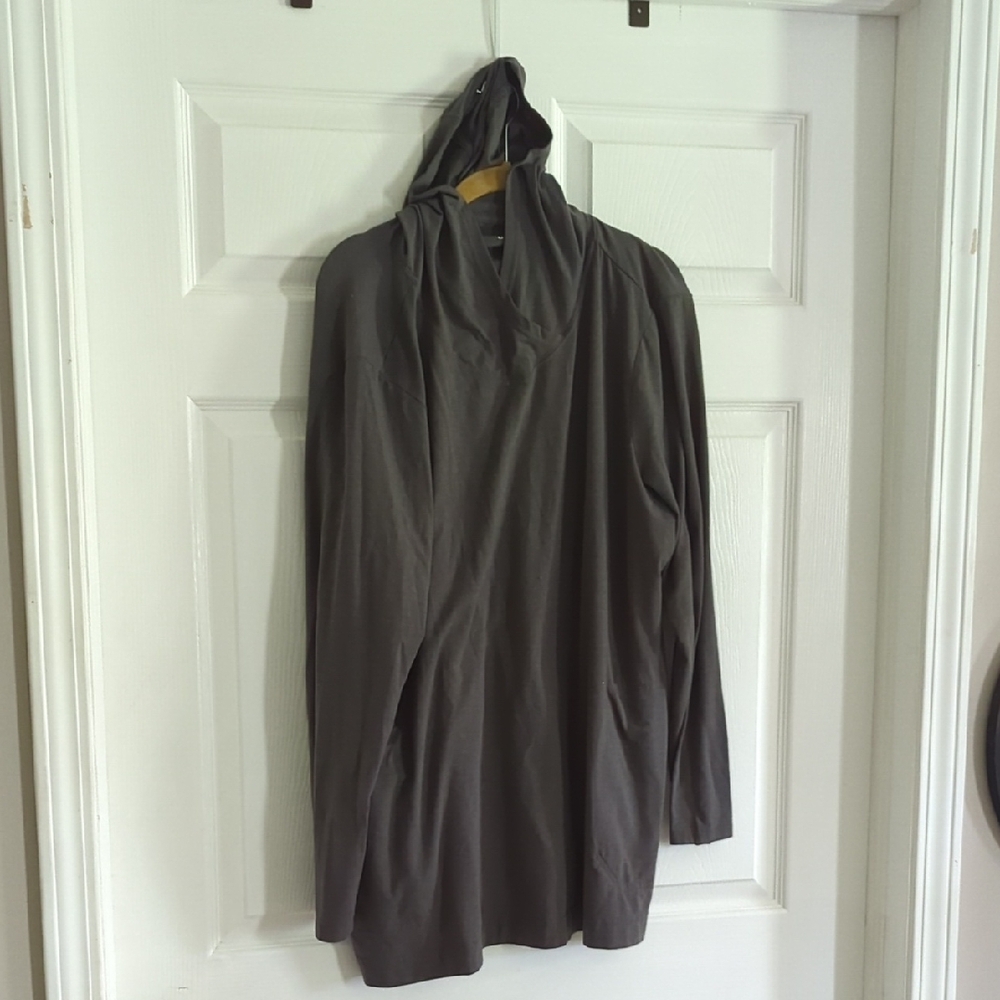 Duluth Trading Co Gray Lightweight Shirt Jacket